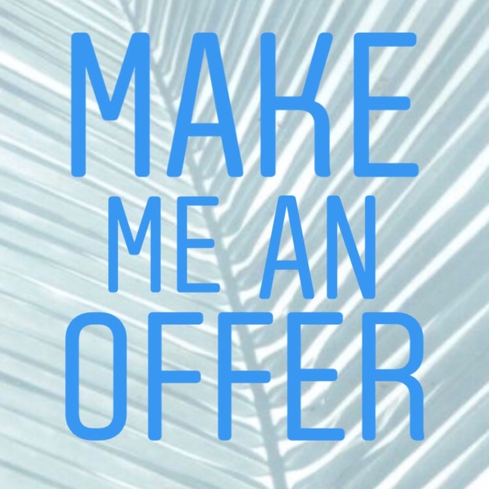 Accepting Reasonable Offers!